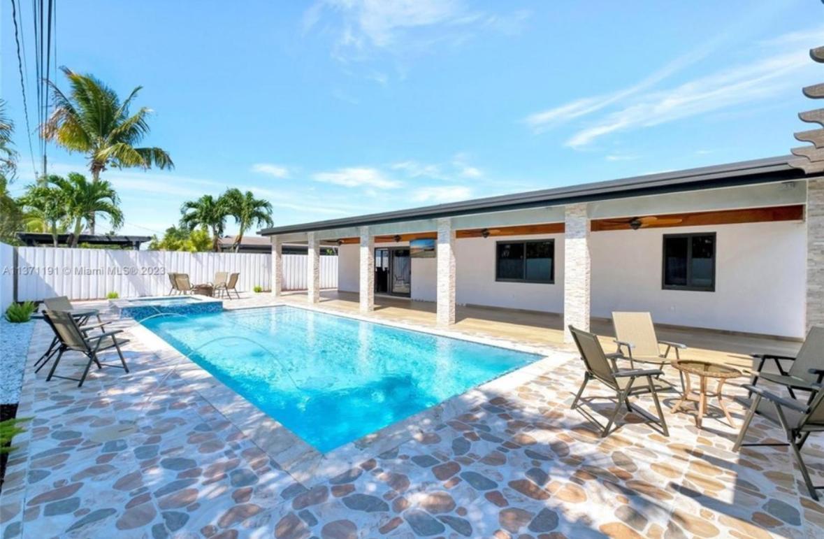 Heated Pool Hot Tub Miami Villa Luaran gambar