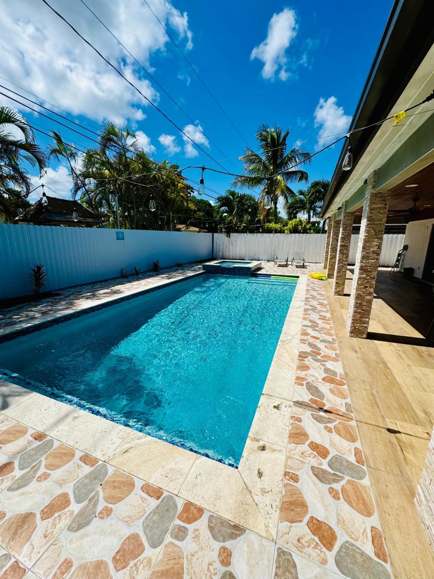 Heated Pool Hot Tub Miami Villa Luaran gambar