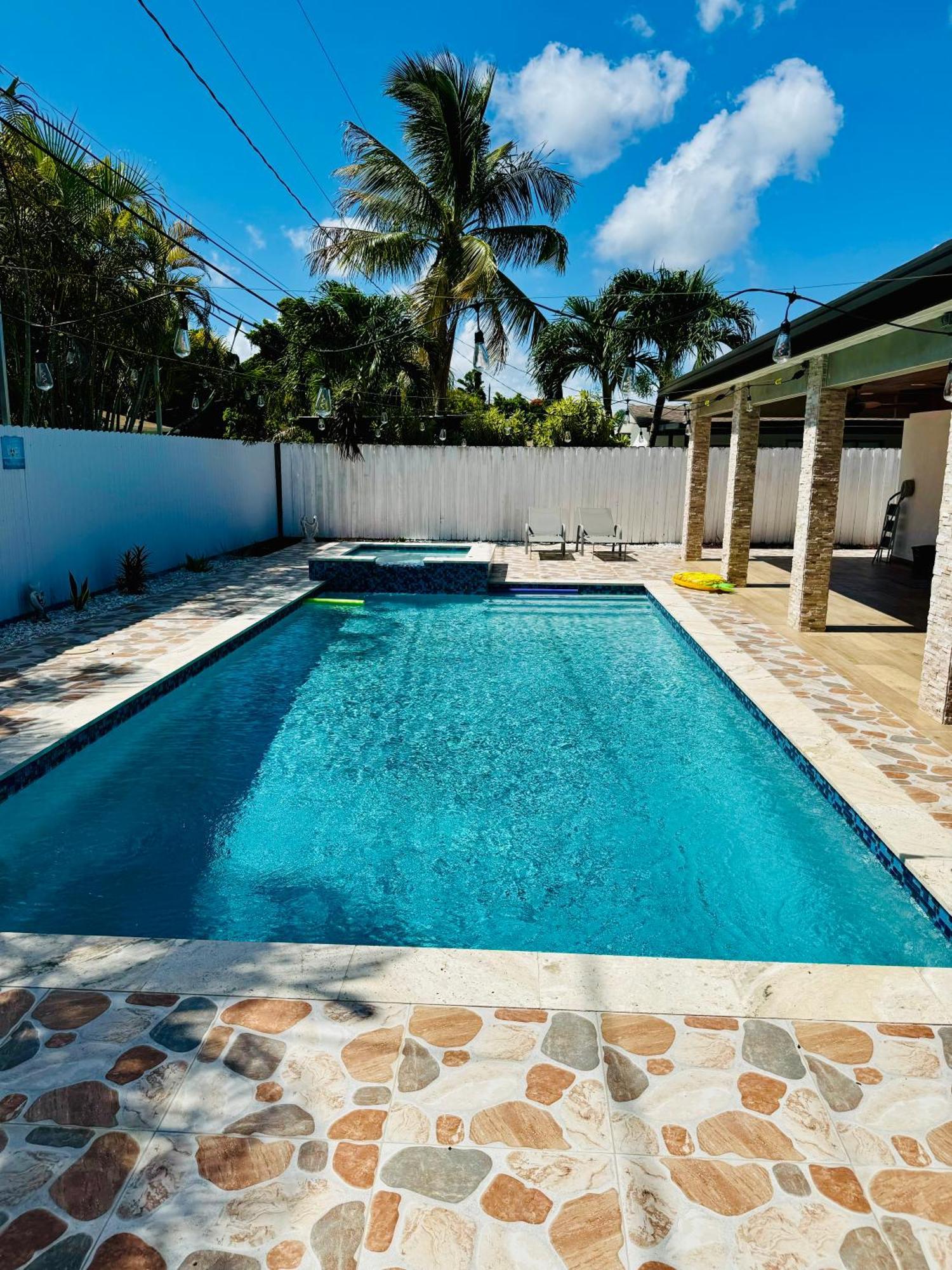 Heated Pool Hot Tub Miami Villa Luaran gambar